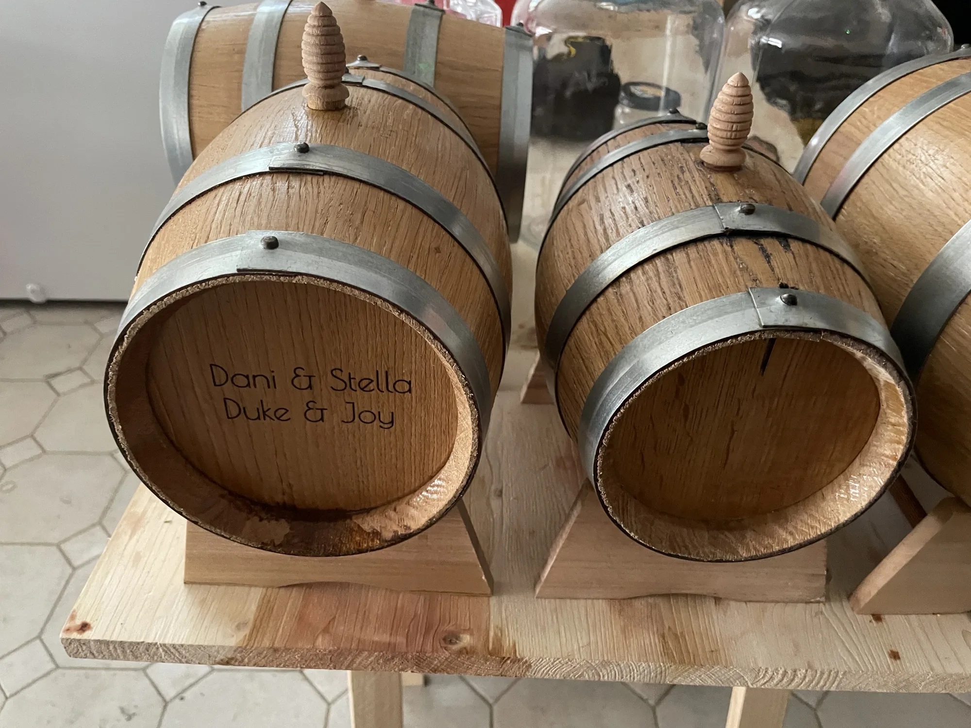 Botticelle per l'invecchiamento